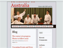 Tablet Screenshot of kiaikido.com.au